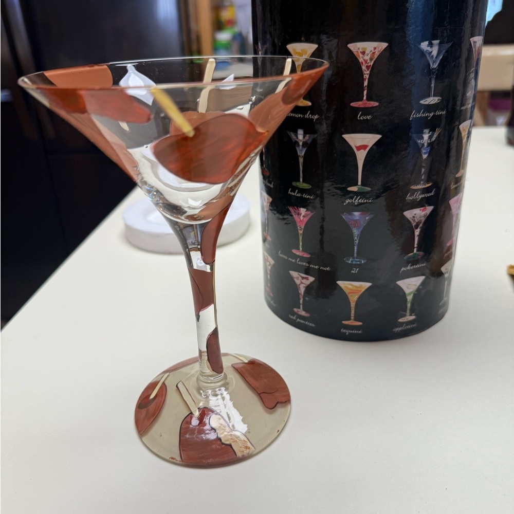 Lolita “Caramel Apple-tini” Martini Glass
